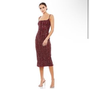 NWT Mac Duggal cocktail dress